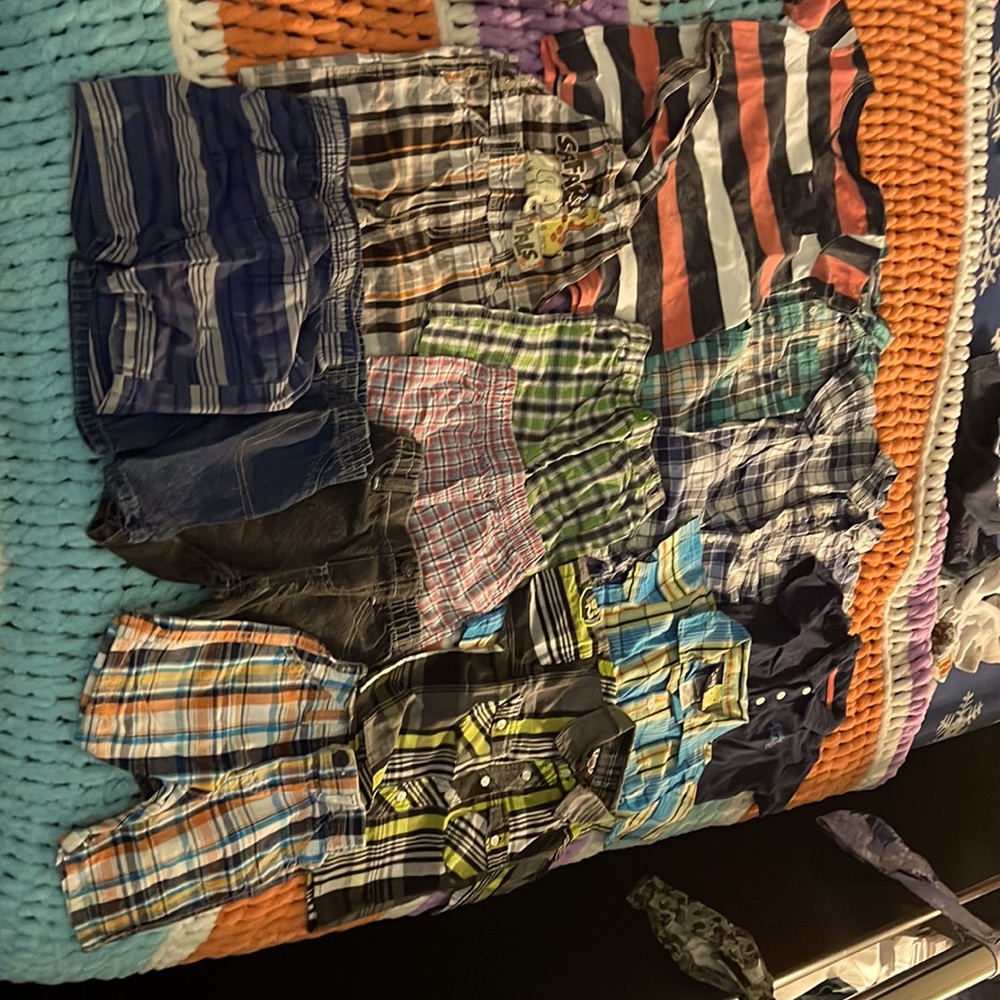 Boys 24 mos. Carters, Mick Mack, American Hero  Shorts, One piece shorts/shirts
